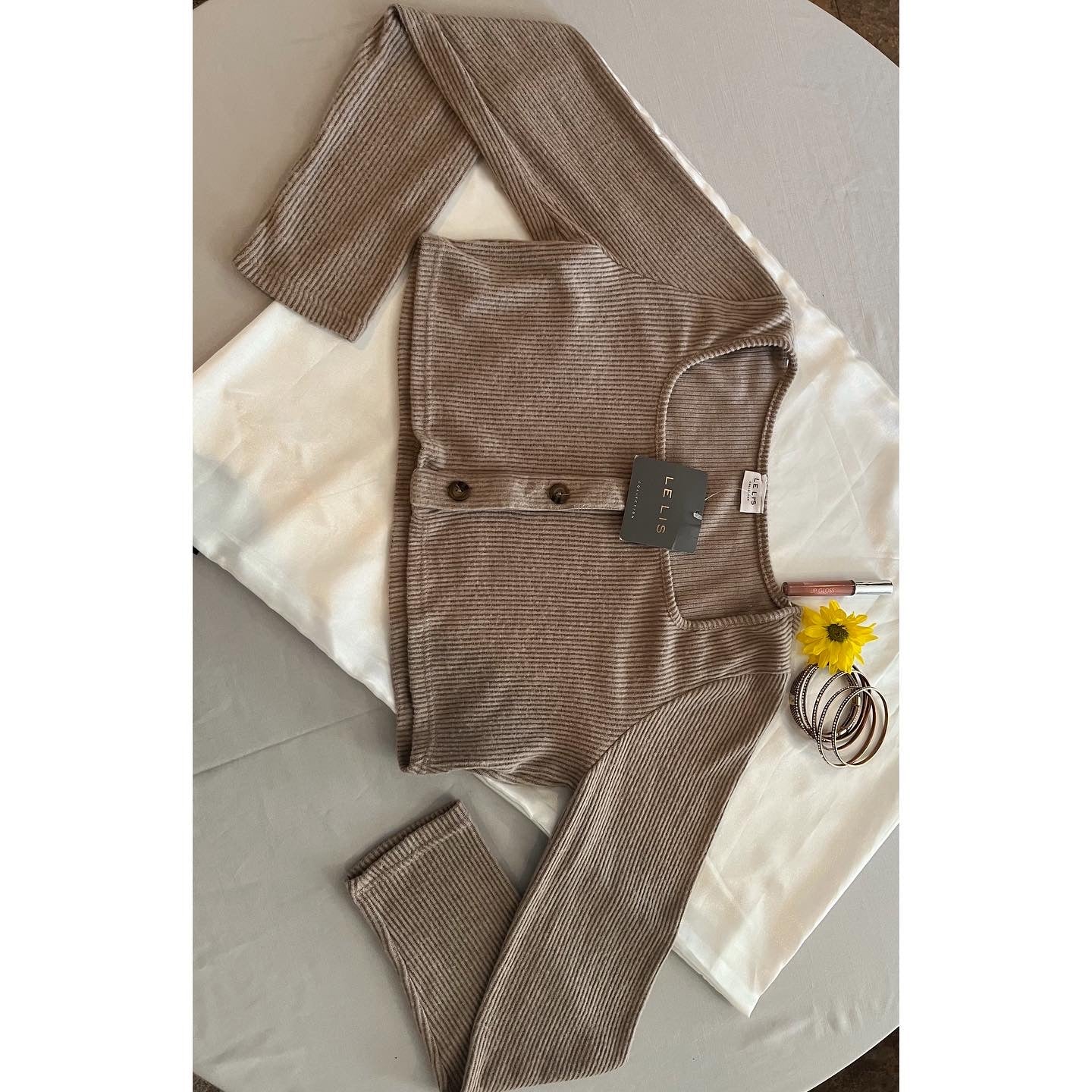 Long Sleeve Cropped Cardigan